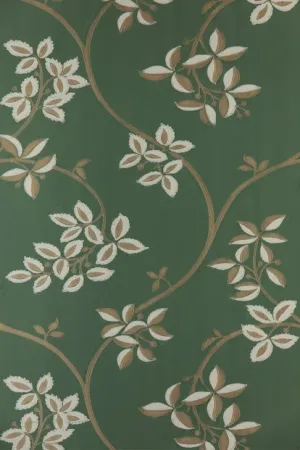 Farrow & Ball Wallpaper Ringwold Green/Gilver BP 1654