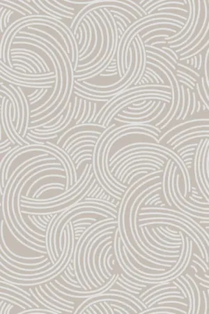 Farrow & Ball Wallpaper Tourbillon BP 4802 Grey