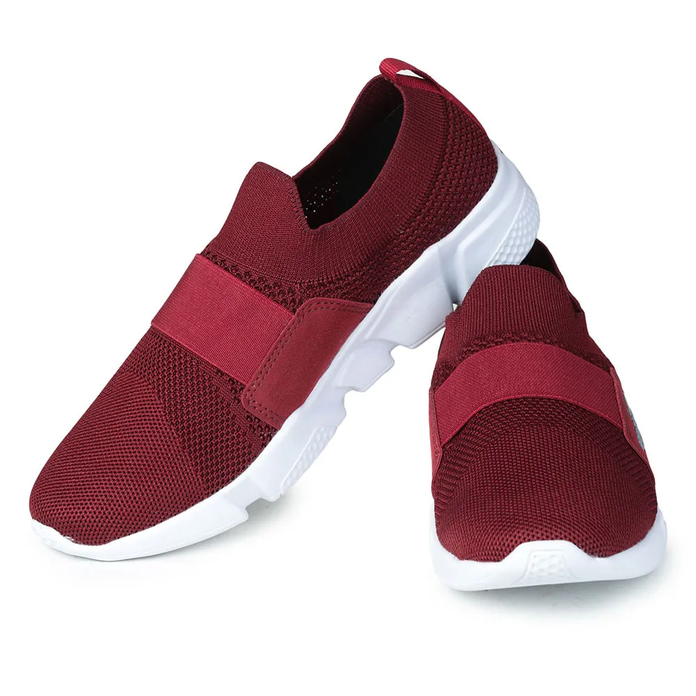 Force 10 By Liberty Women Sports Walking Shoes - Maroon (WILLEY)