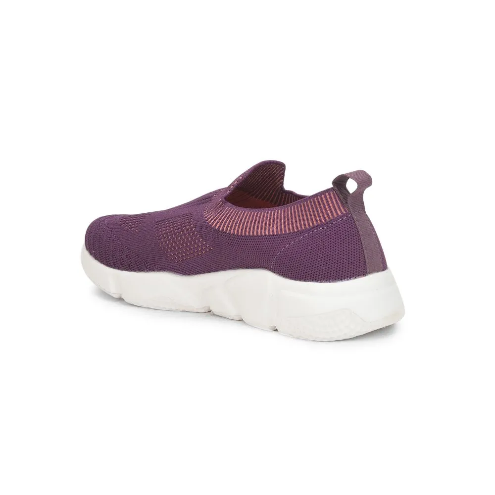 Force 10 Sports Non Lacing Shoe For Ladies (Purple) MAIDEN-E By Liberty