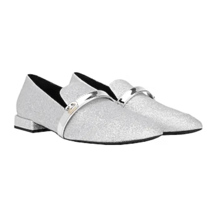 Furla 1927 Loafer T.20 - Argento Microglitter