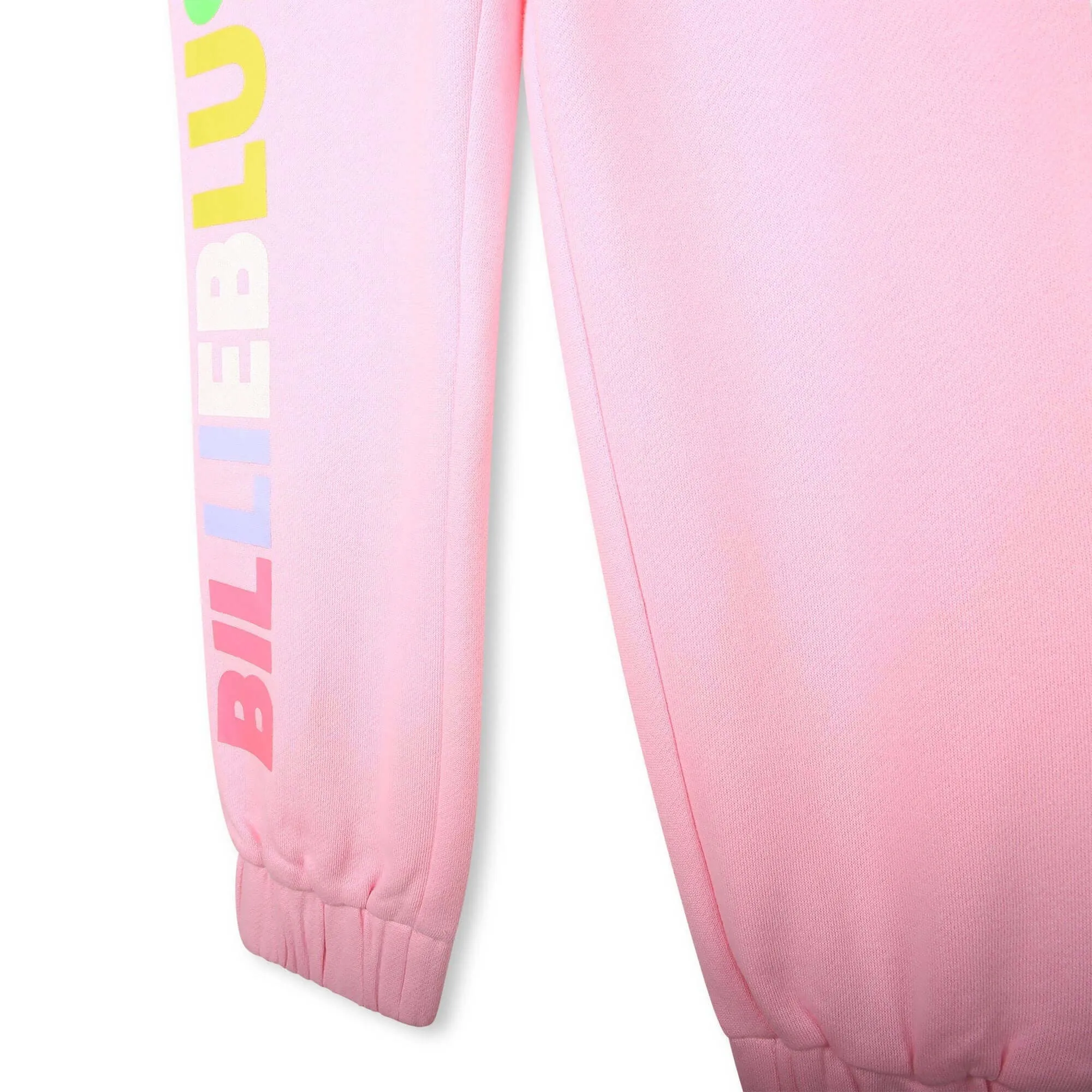 Girls Pink Logo Jogging Bottoms