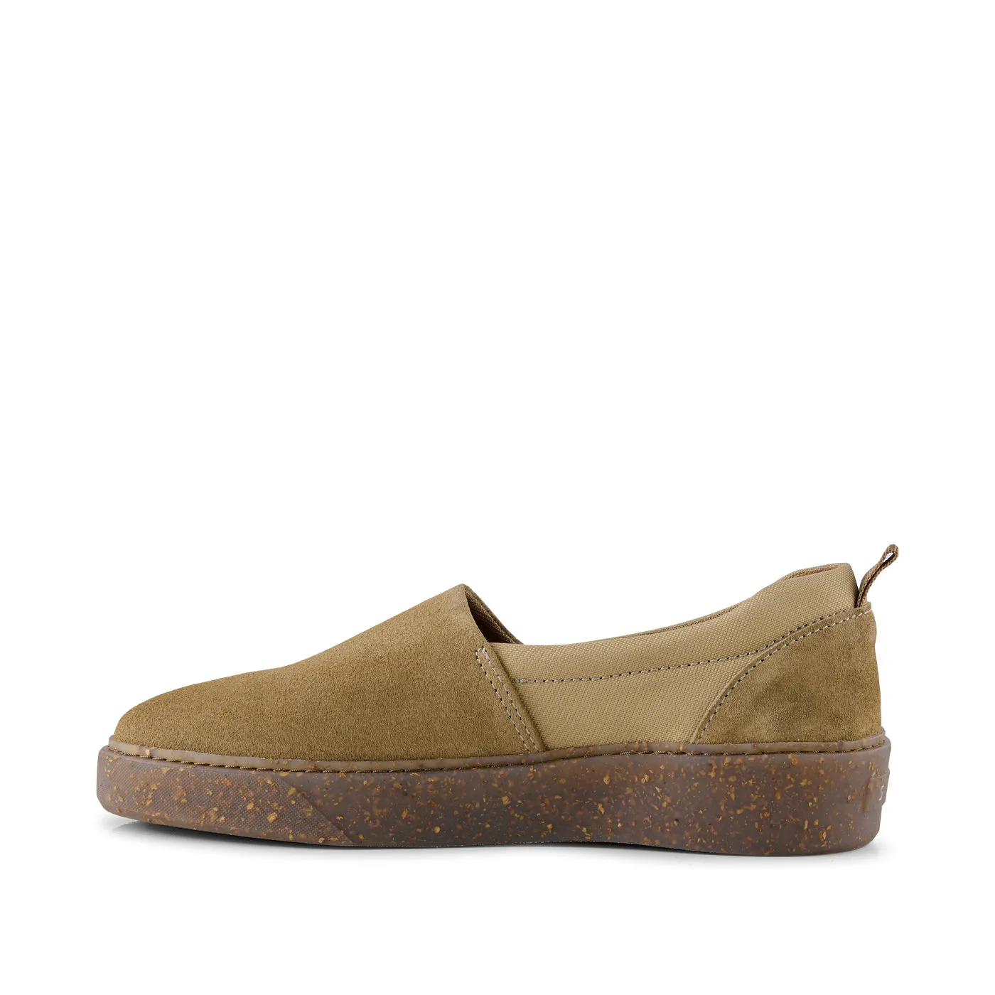 Jesper slip on ruskind - SAND