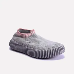 Jessica Gray Slip On Sneakers 0440662