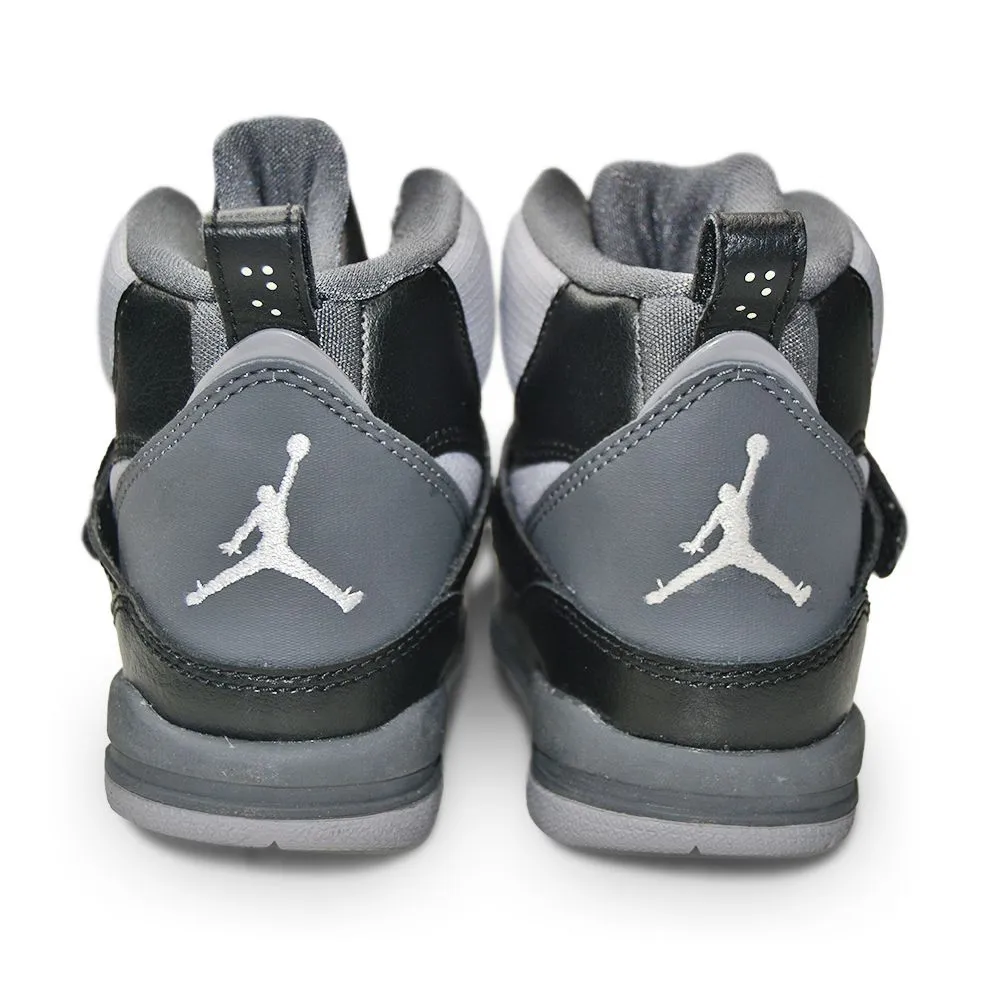 Jordan flight 45 hig ps  NK384521 010 Black white cement grey dark grey