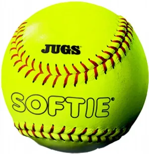 Jugs Sports 12 inch Softie Yellow Softball (Dozen)