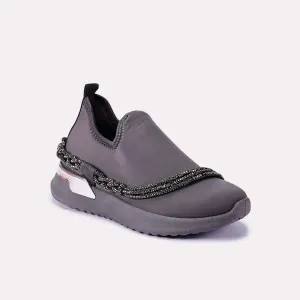 Kaylee Gray Slip On Sneakers 0440654