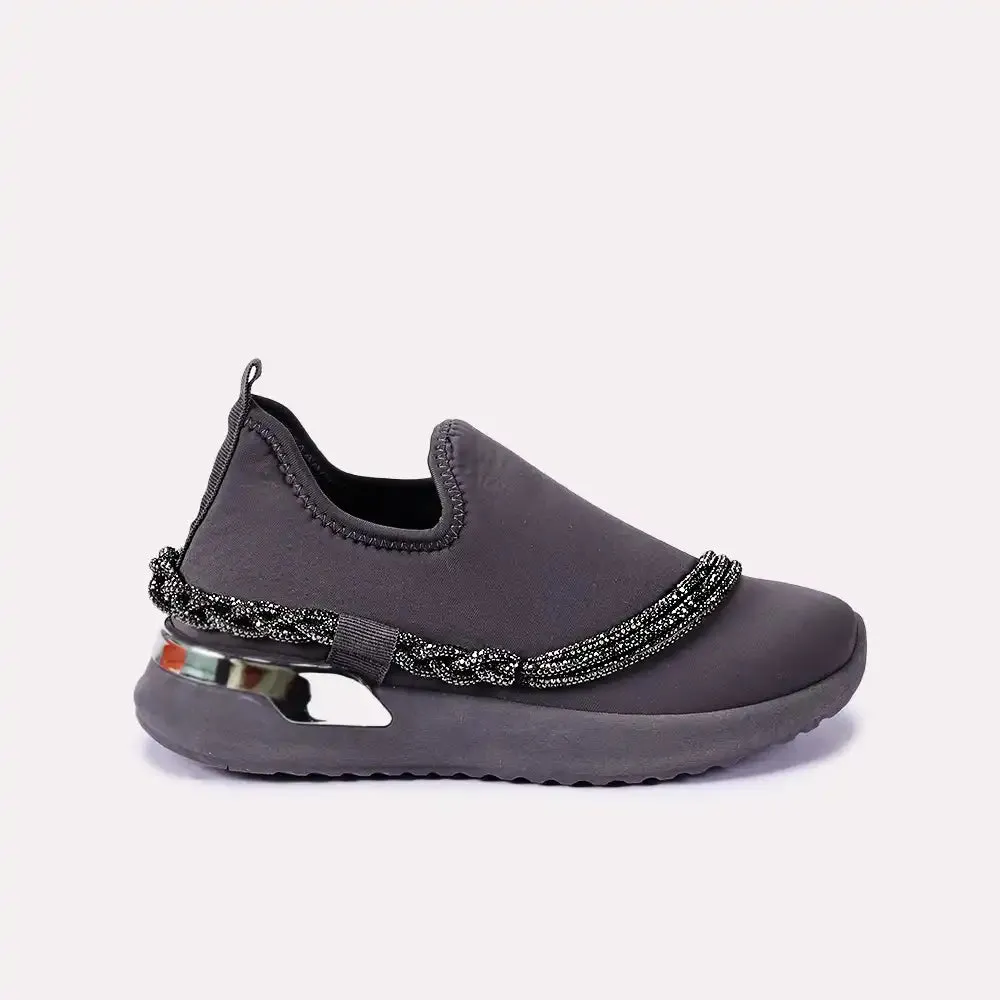 Kaylee Gray Slip On Sneakers 0440654