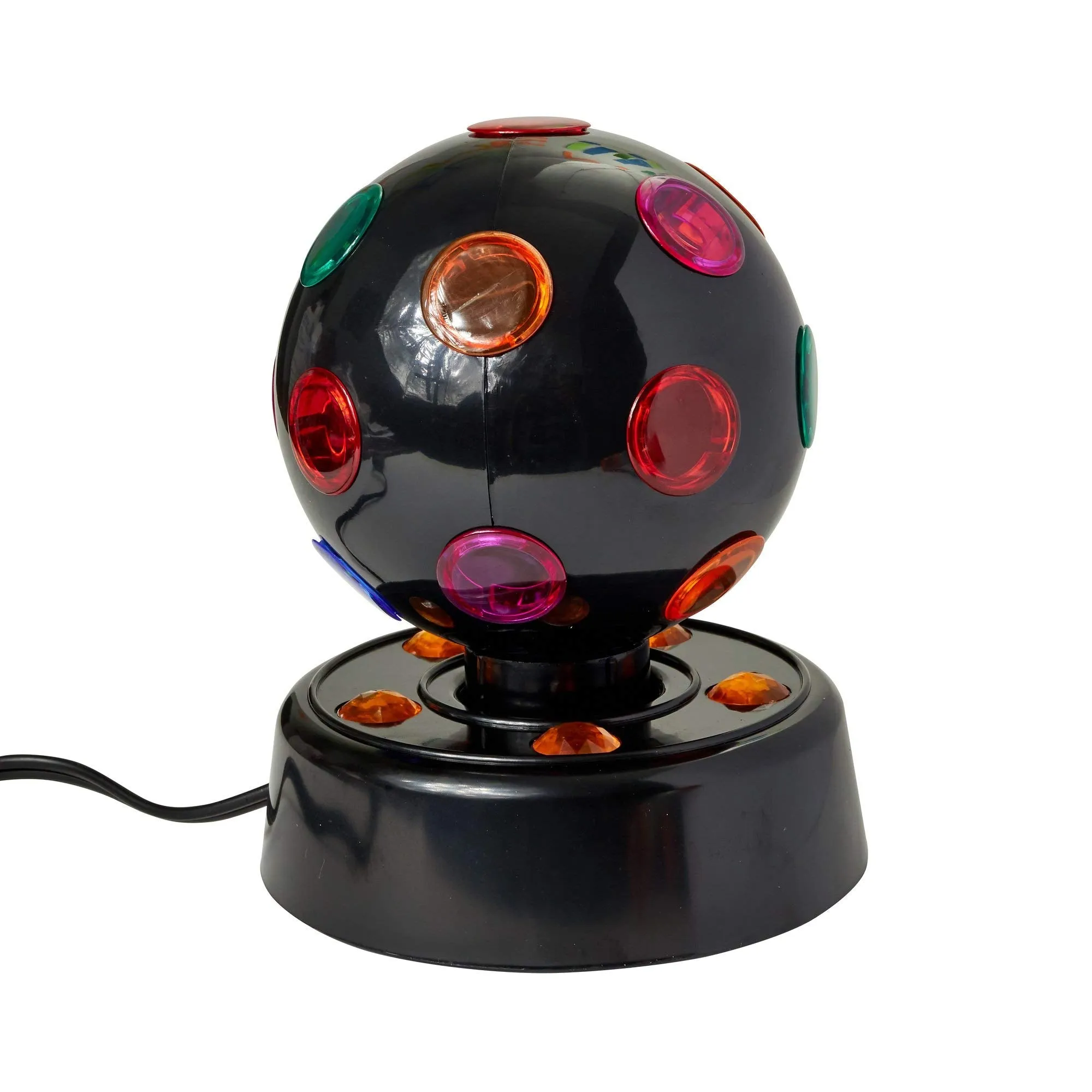 Kicko 7 Inch Disco Light - Led Multi-Colored Revolving Lighting Ball - Perfect For Home