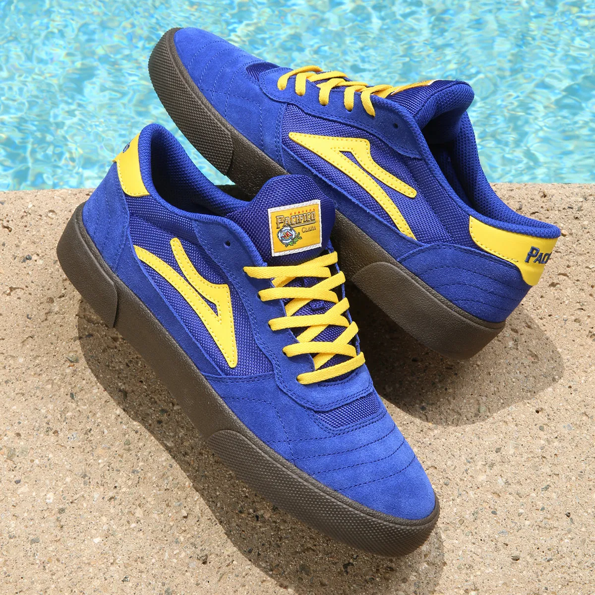 Lakai Cambridge - (Pacifico) Blue Yellow