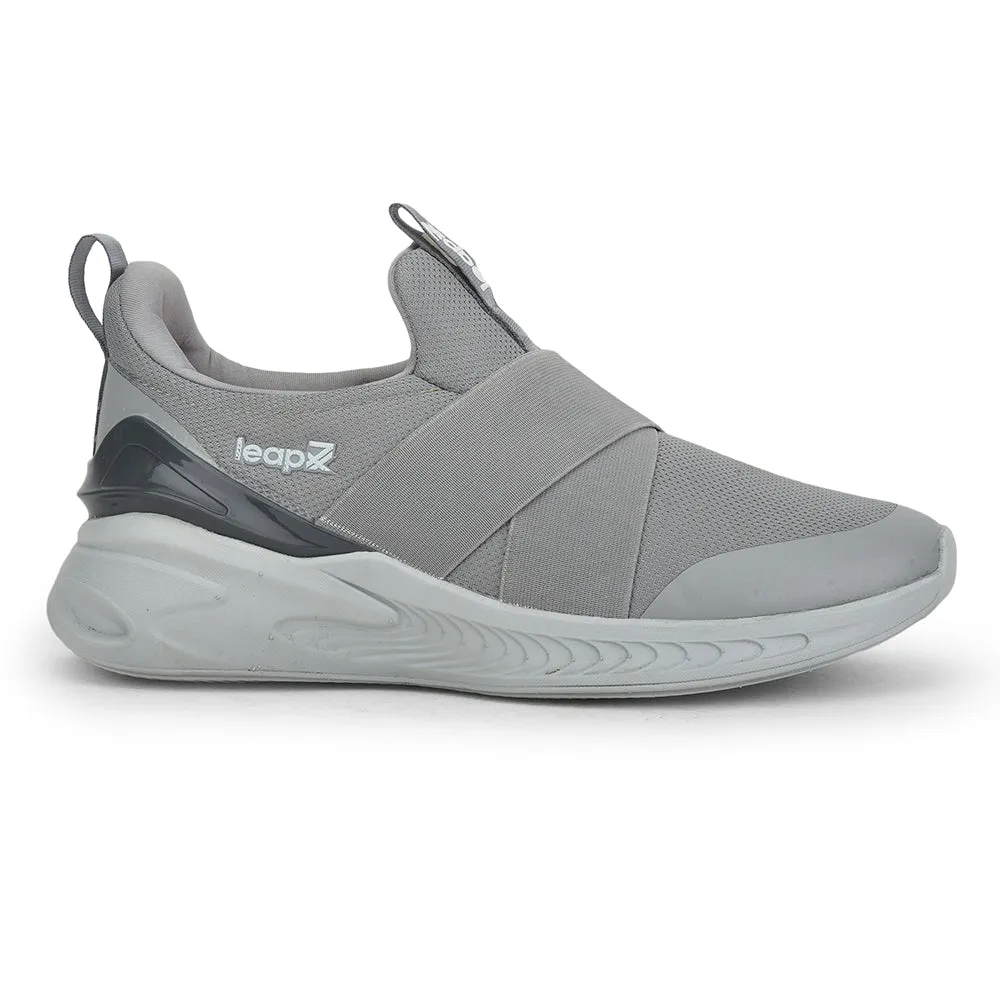 Leap7x Sports Non Lacing Shoes For Men (Grey) PORTUGAL-E By Liberty