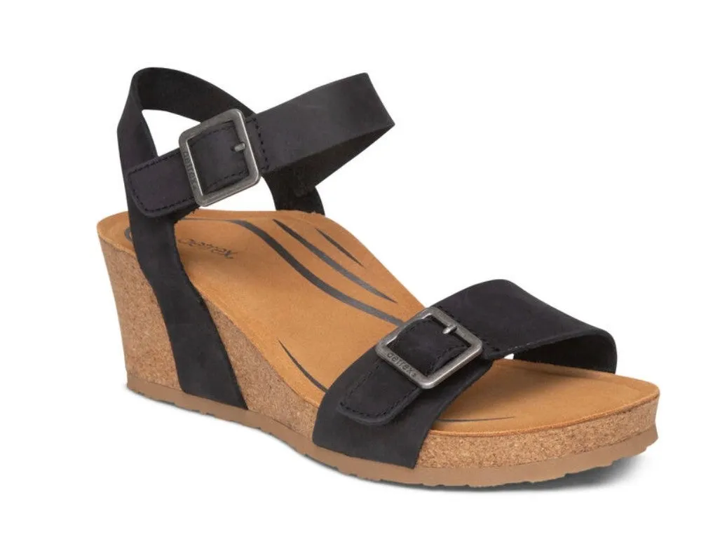 Lexa Quarter Strap Wedge