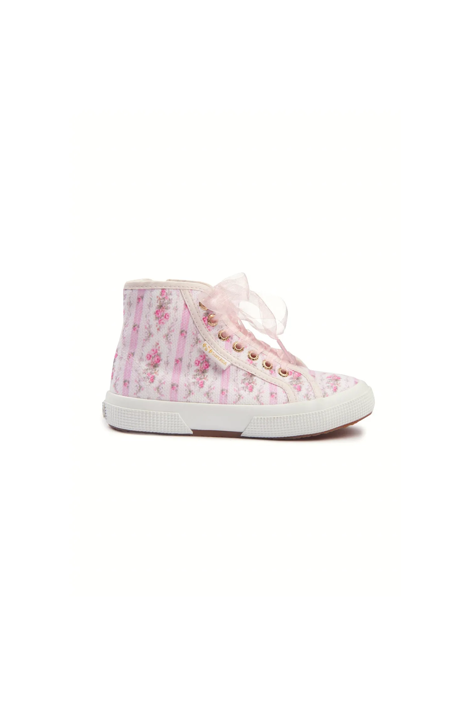 LoveShackFancy x Superga Girls Hightop Sneaker