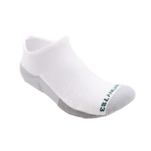 Low-Cut Grounding Socks • White Organic Cotton