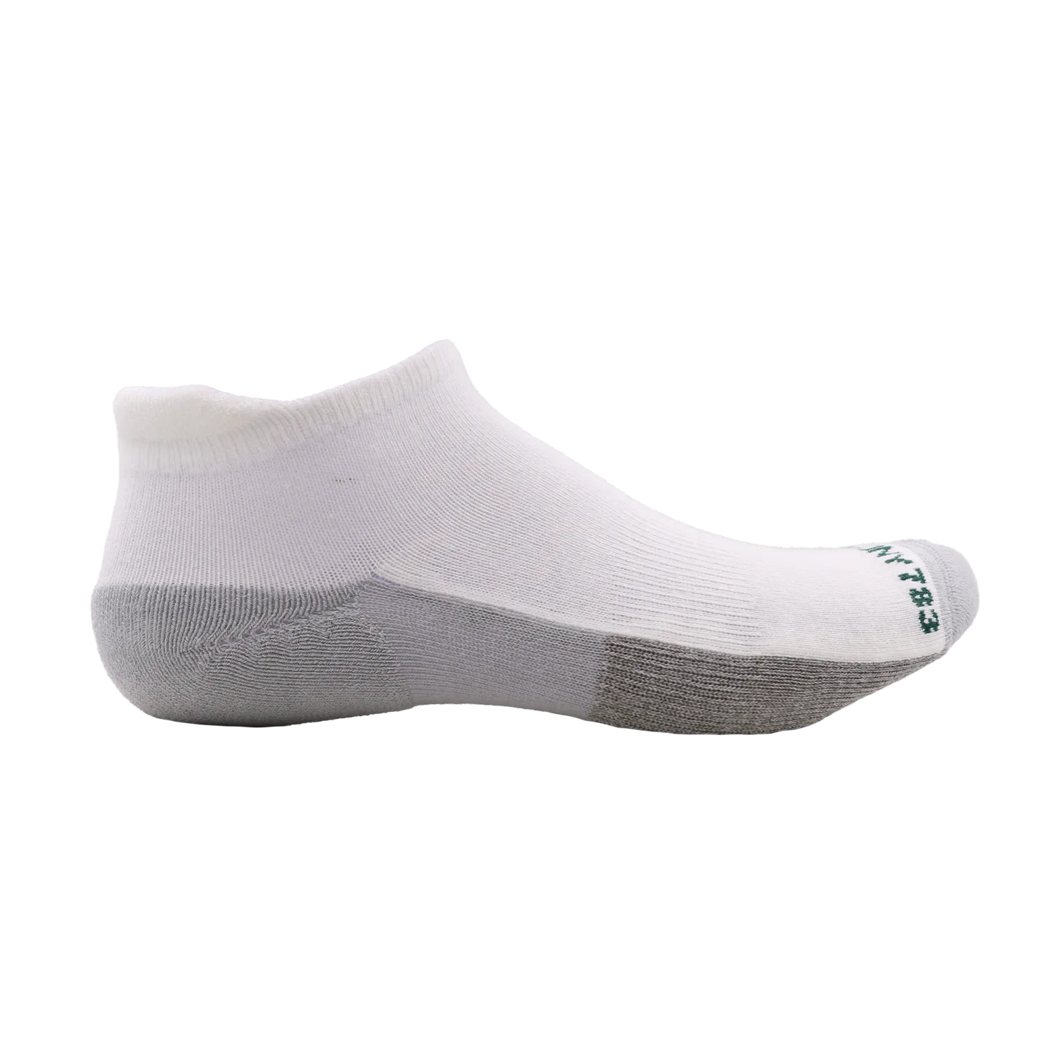 Low-Cut Grounding Socks • White Organic Cotton