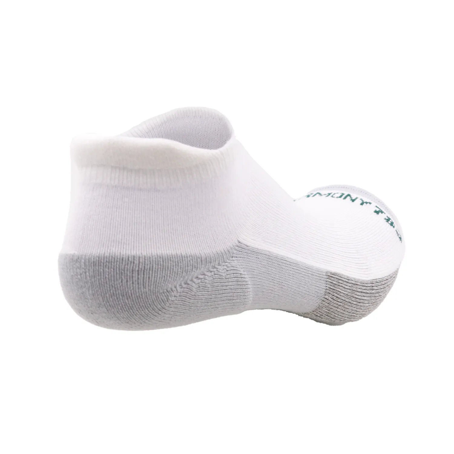 Low-Cut Grounding Socks • White Organic Cotton