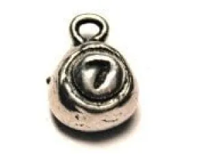 Lucky Lottery Ball Number Seven Genuine American Pewter Charm