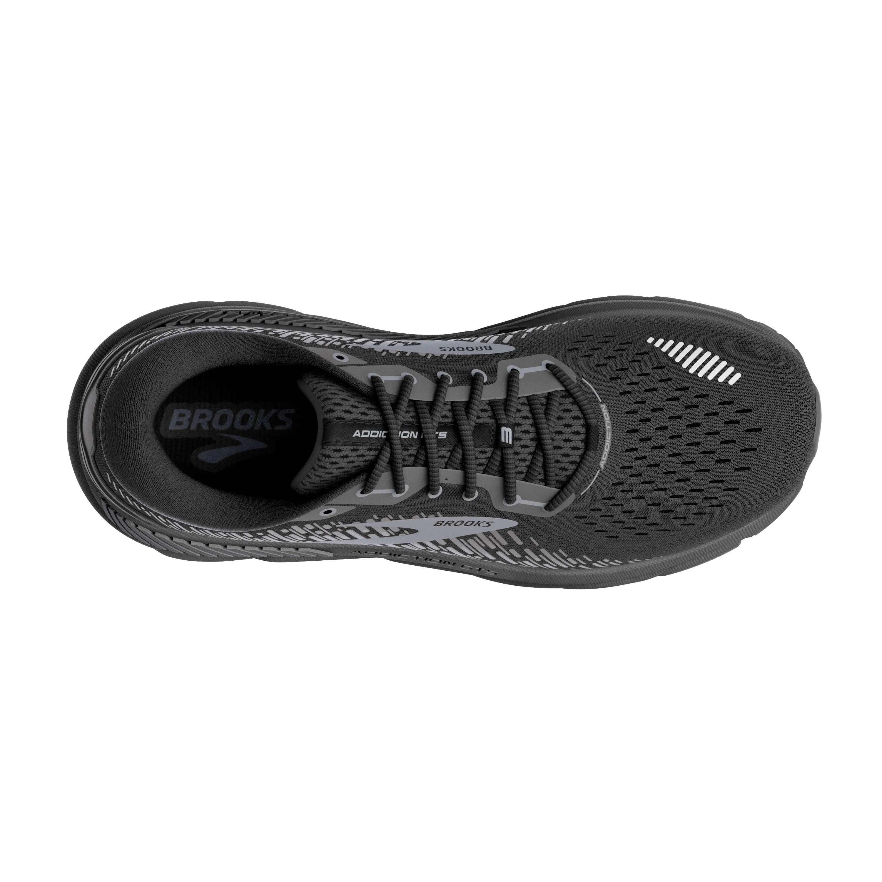 Men's Brooks Addiction GTS 15 1103651D020 Color: Black/Black/Ebony