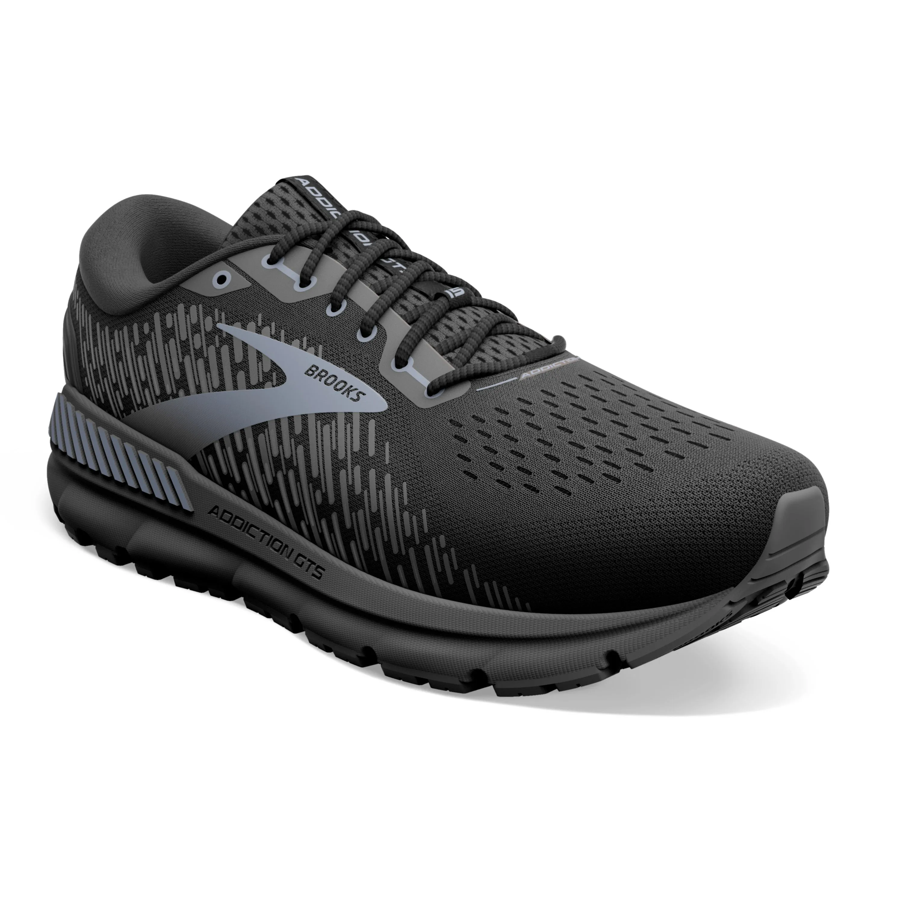 Men's Brooks Addiction GTS 15 1103651D020 Color: Black/Black/Ebony