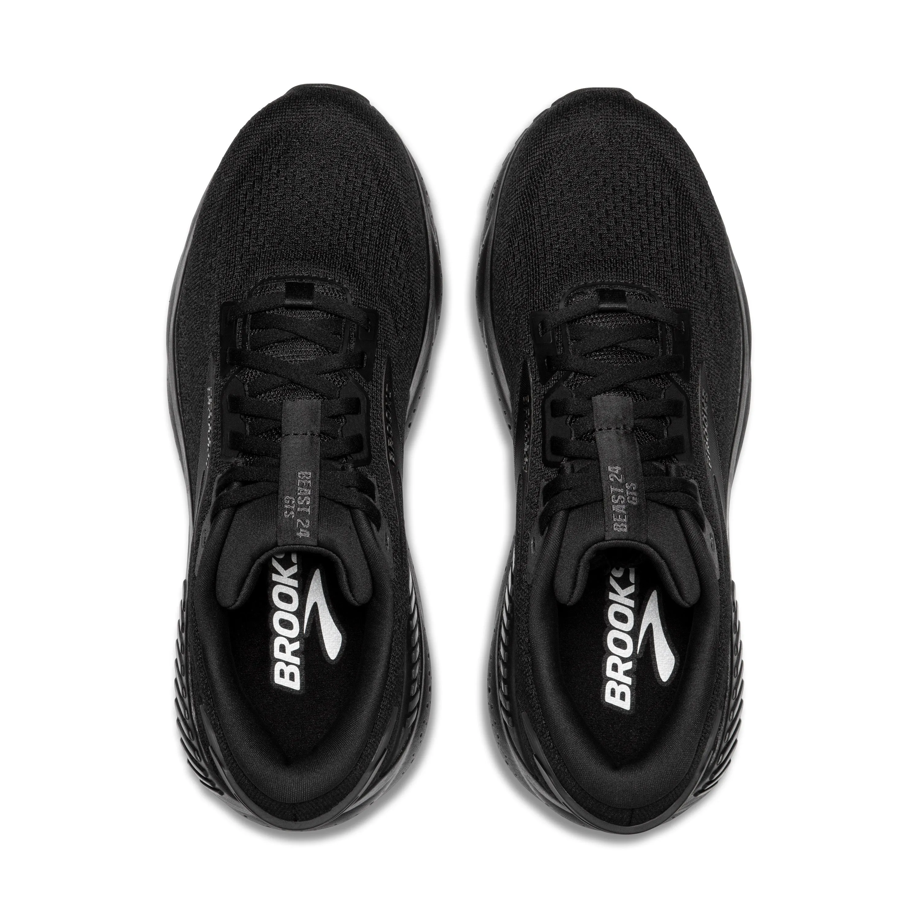 Men's Brooks Beast GTS 24 Color: Black/Black/Ebony