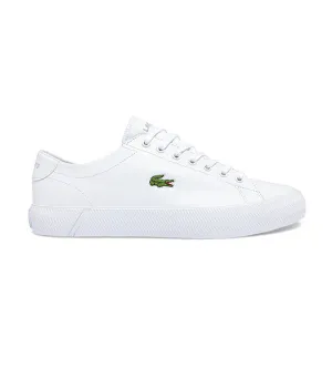 Men's Gripshot Leather and Synthetic Sneakers White/White