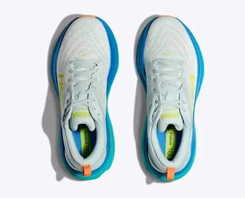 MEN'S HOKA BONDI 8 | ICE FLOW / BIT OF BLUE