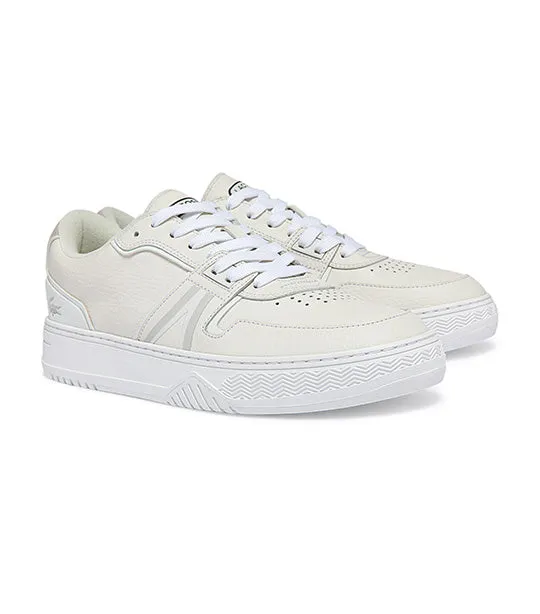 Men's L001 Leather Trainers White/Off White