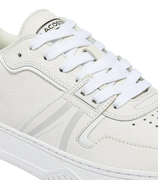 Men's L001 Leather Trainers White/Off White