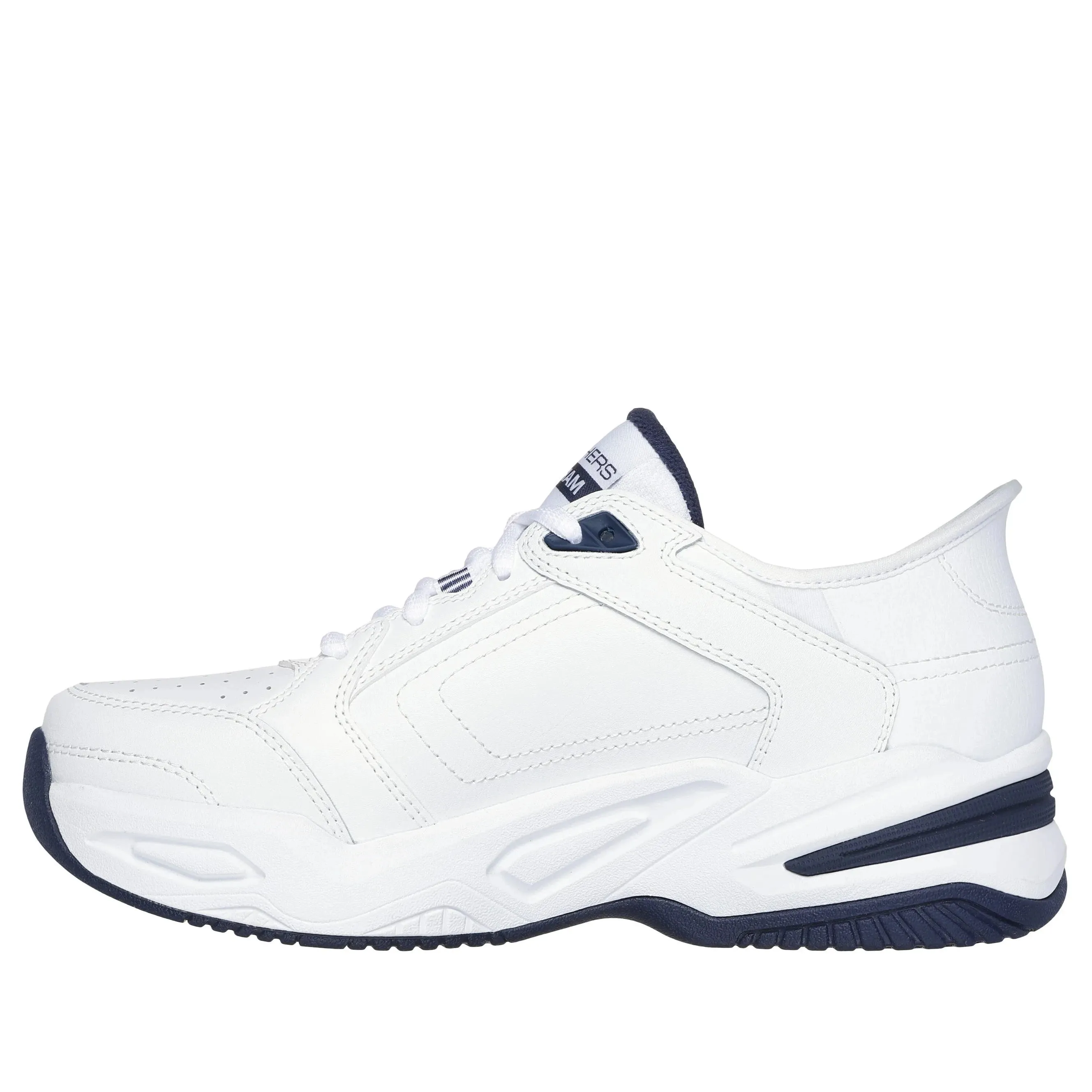 Men's Skechers Slip-ins RF: Durham-Delvor White/Navy