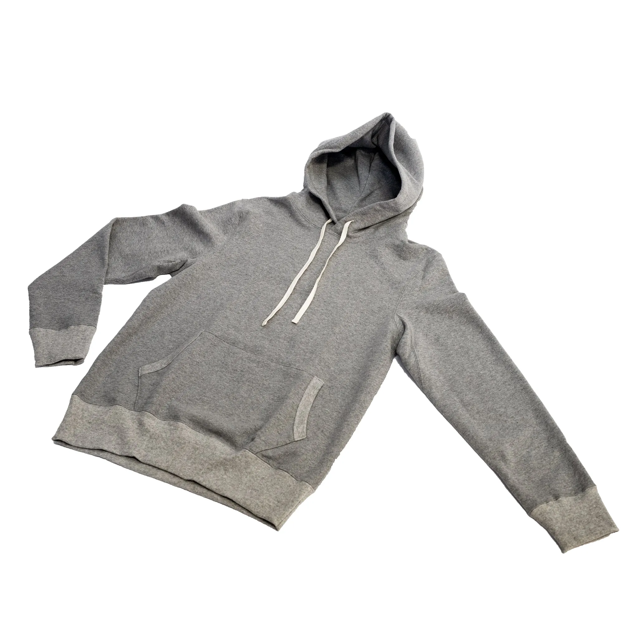 Merz b. Schwanen 382 Loopwheeled Hoodie Grey Melange