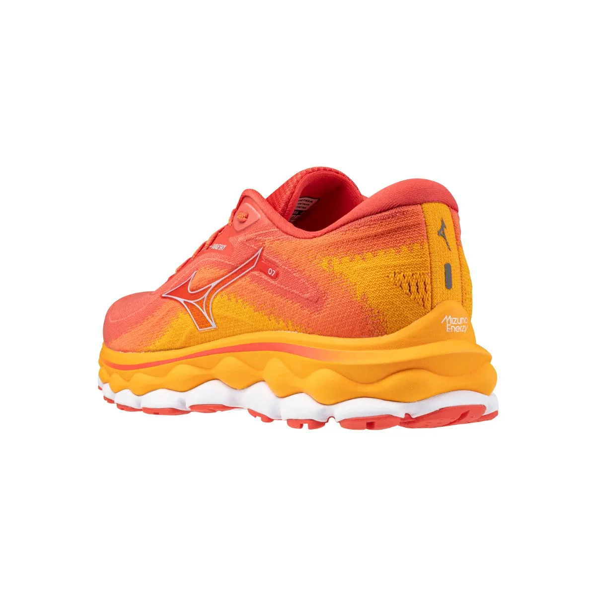 Mizuno Wave Sky 7 Red Orange SS24 Running Shoes