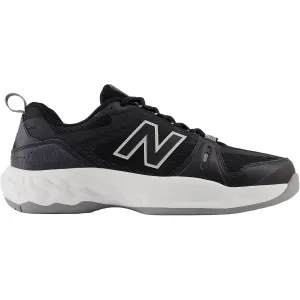 New Balance Men's Fresh Foam X 1007 Tennis Shoes - Black (2E-Width)