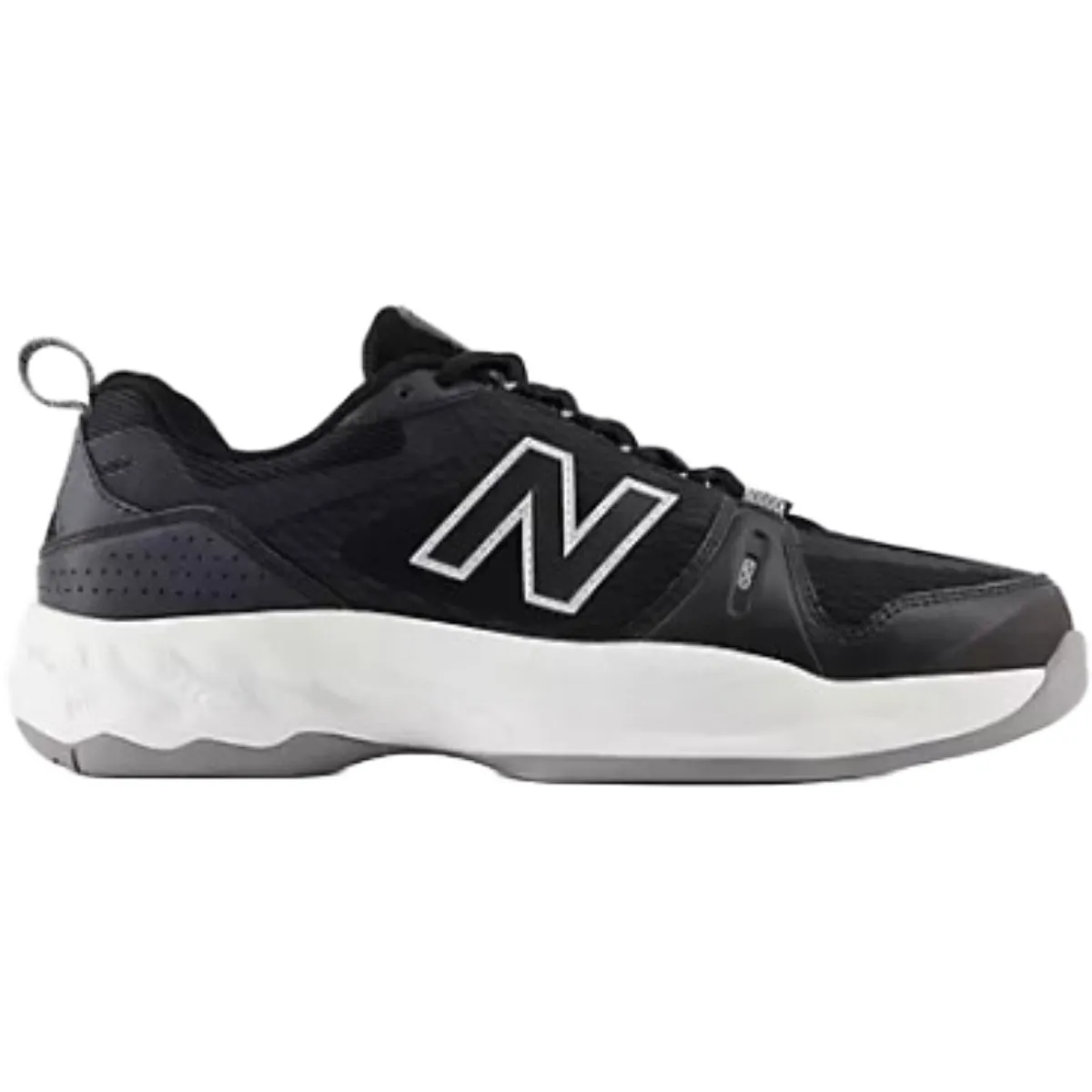 New Balance Men's Fresh Foam X 1007 Tennis Shoes - Black - (4E-Width)