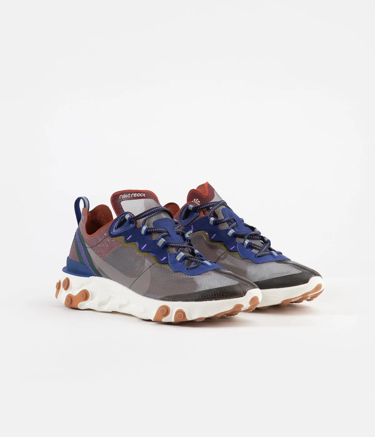 Nike React Element 87 Shoes - Dusty Peach / Atmosphere Grey