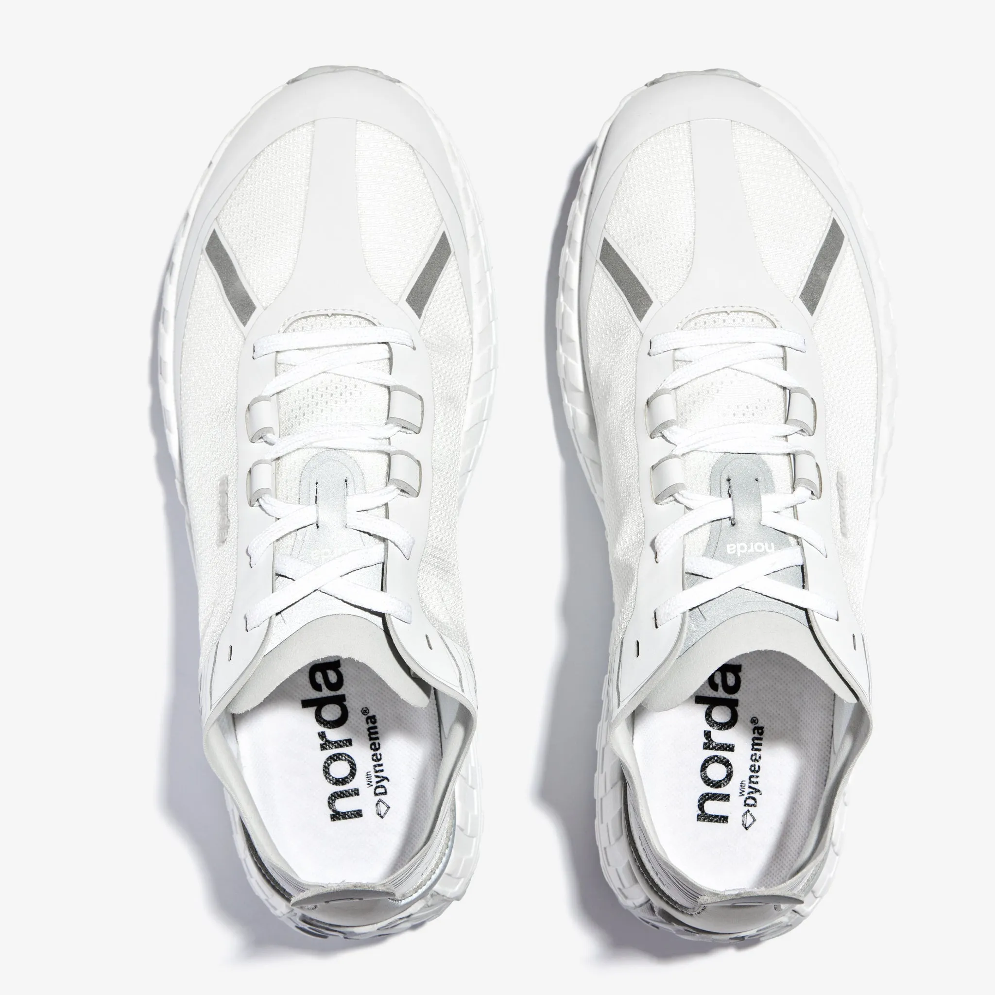 Norda 001 Trail Running Shoe (White/Grey)