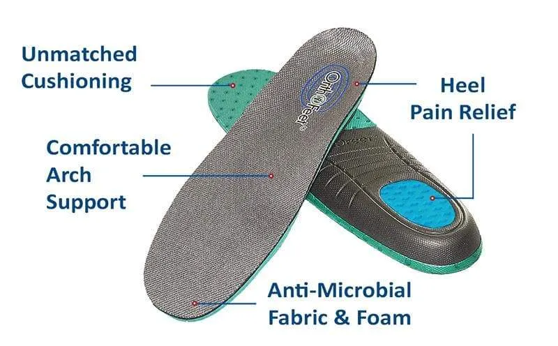 Orthofeet Men's Orthotic Insoles