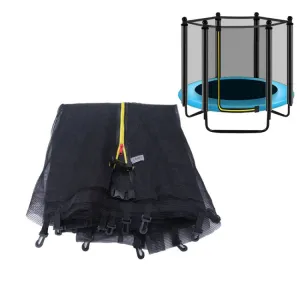 Outdoor Trampoline Protective Safety Net Sports Anti-fall Jump Pad,Size: 8 Feet-6 Poles-Diameter 2.44m