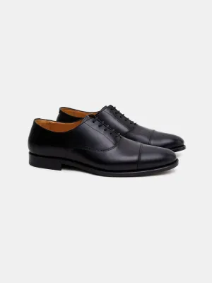 Oxford Shoes With Laces And Lining And Insoles In Leather