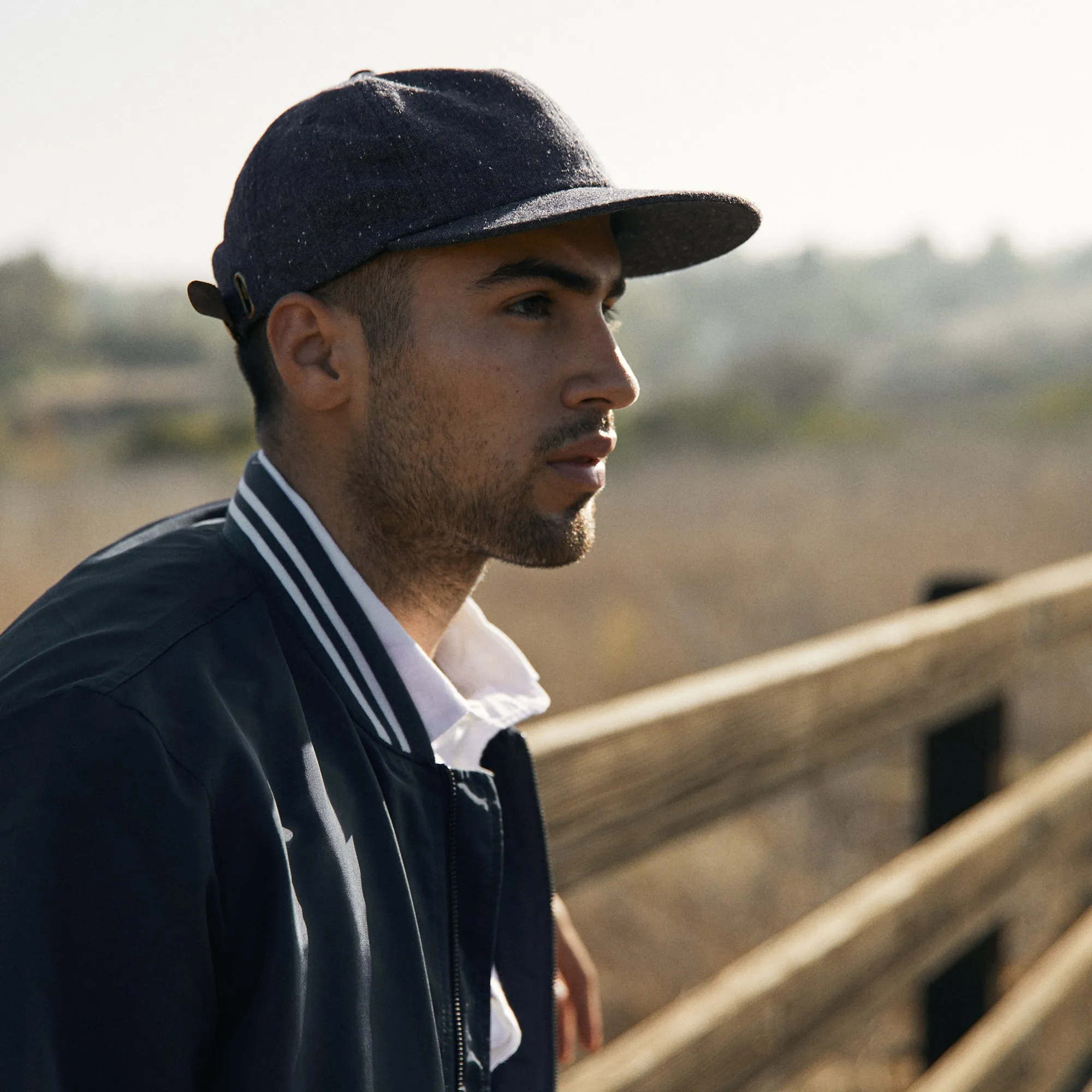 Parker Cap - Grey Wool