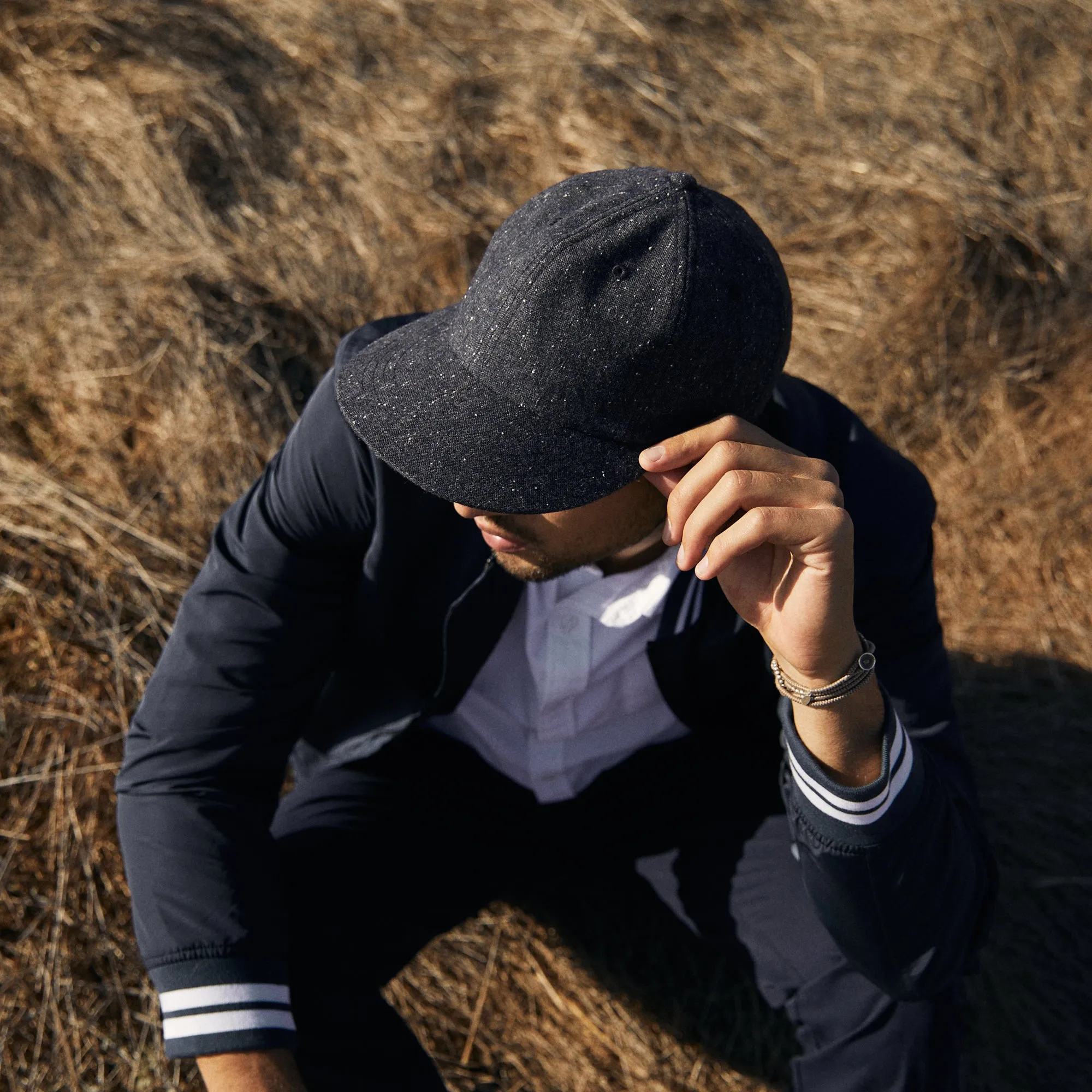 Parker Cap - Grey Wool