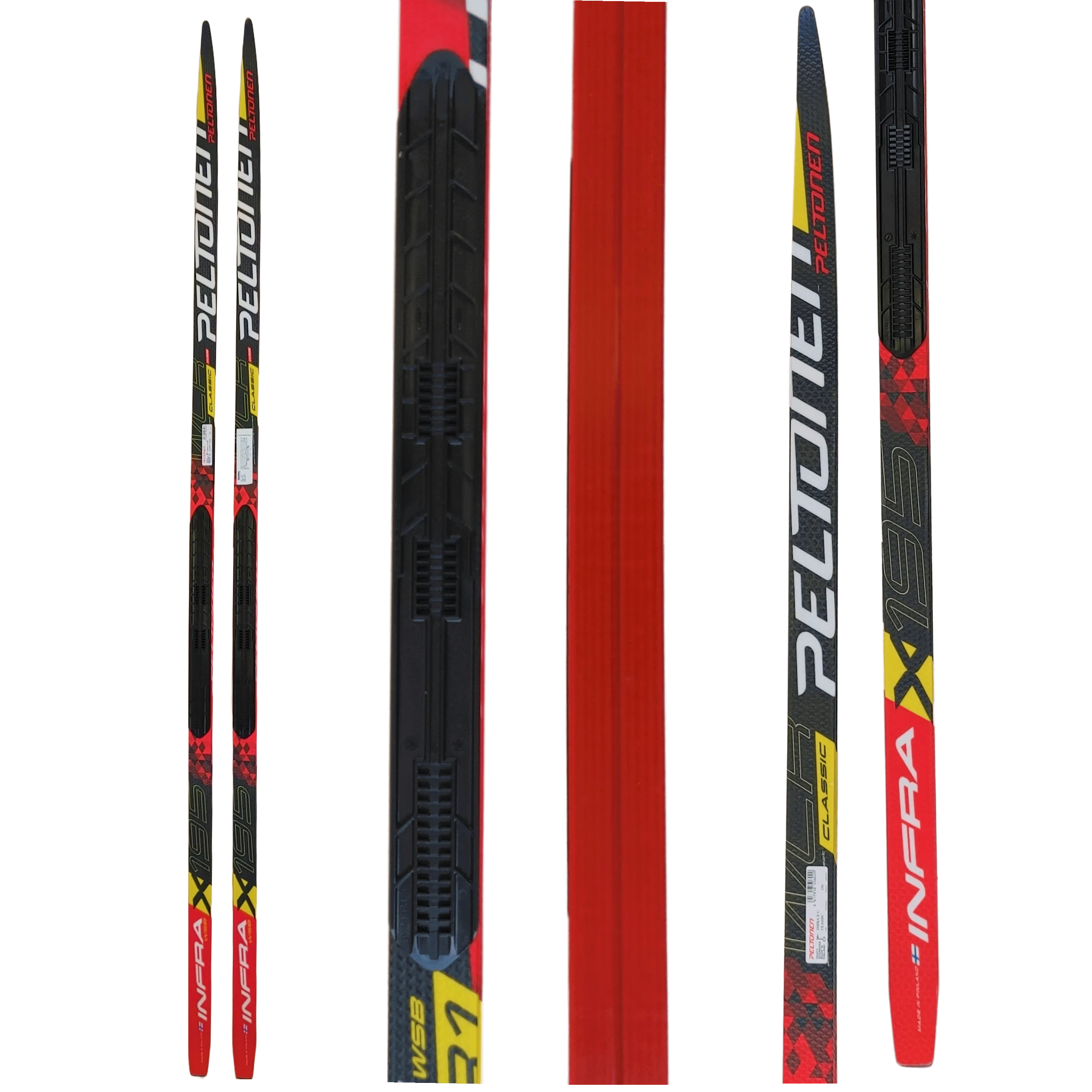 Peltonen INFRA X WET TRACK 2020 Classic Skis A-GRADE CLEARANCE