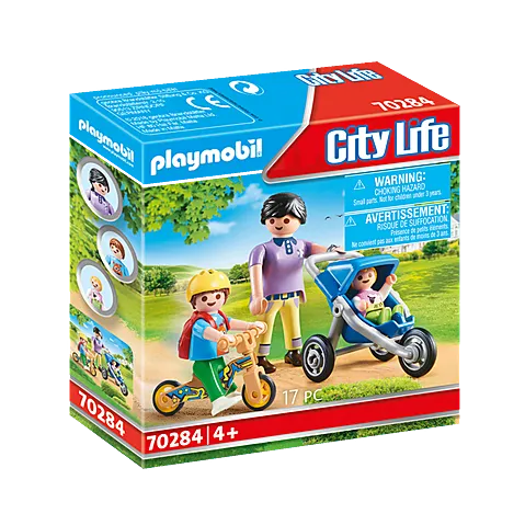 Playmobil Pre-School Mother with Children