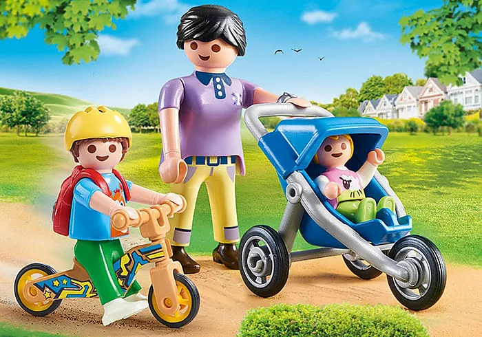 Playmobil Pre-School Mother with Children