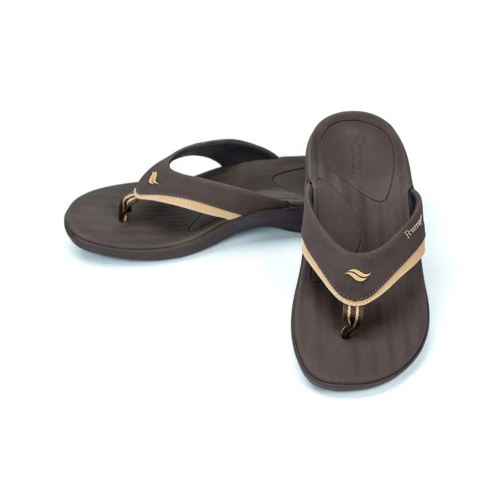 PowerStep Men's Sandals with Arch Support | Orthotic Plantar Fasciitis Relief