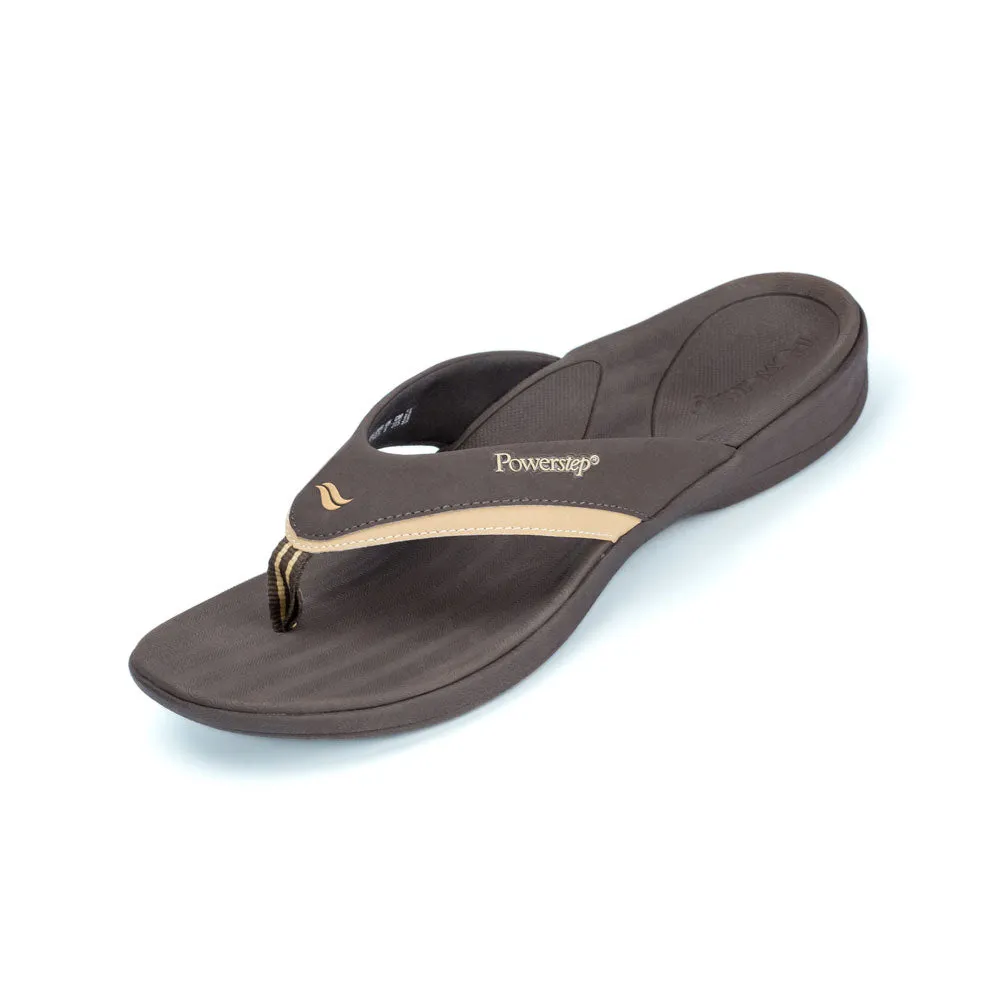 PowerStep Men's Sandals with Arch Support | Orthotic Plantar Fasciitis Relief