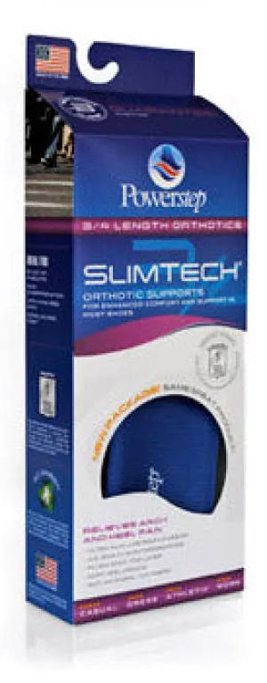 Powerstep SlimTech 3/4 Length Orthotic Supports [SlimTech 3/4 Length] - CLEARANCE