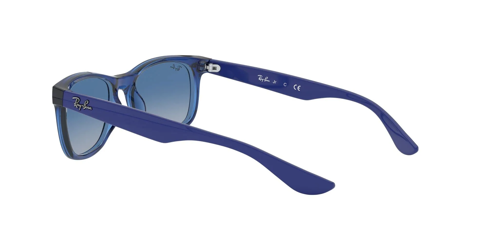 Ray-Ban Kids Gradient Blue Lens Square Sunglasses - 0RJ9052S70624L48