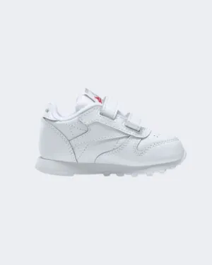 Reebok Classic Leather Infant-Unisex Running Shoes White Gz5260