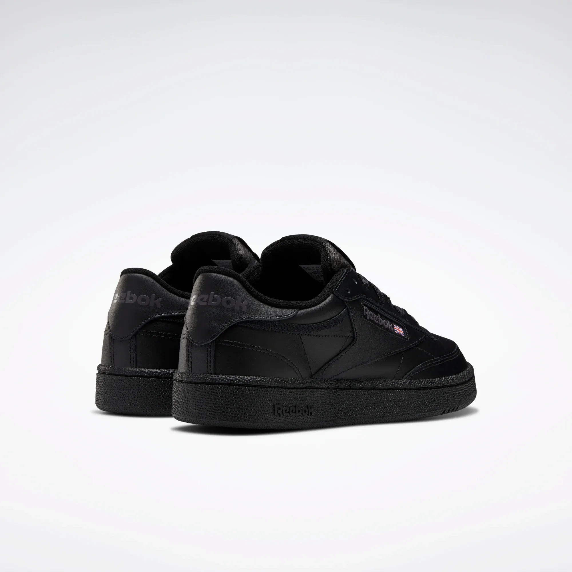 Reebok Men's Club C 85 Shoes - Black / Charcoal