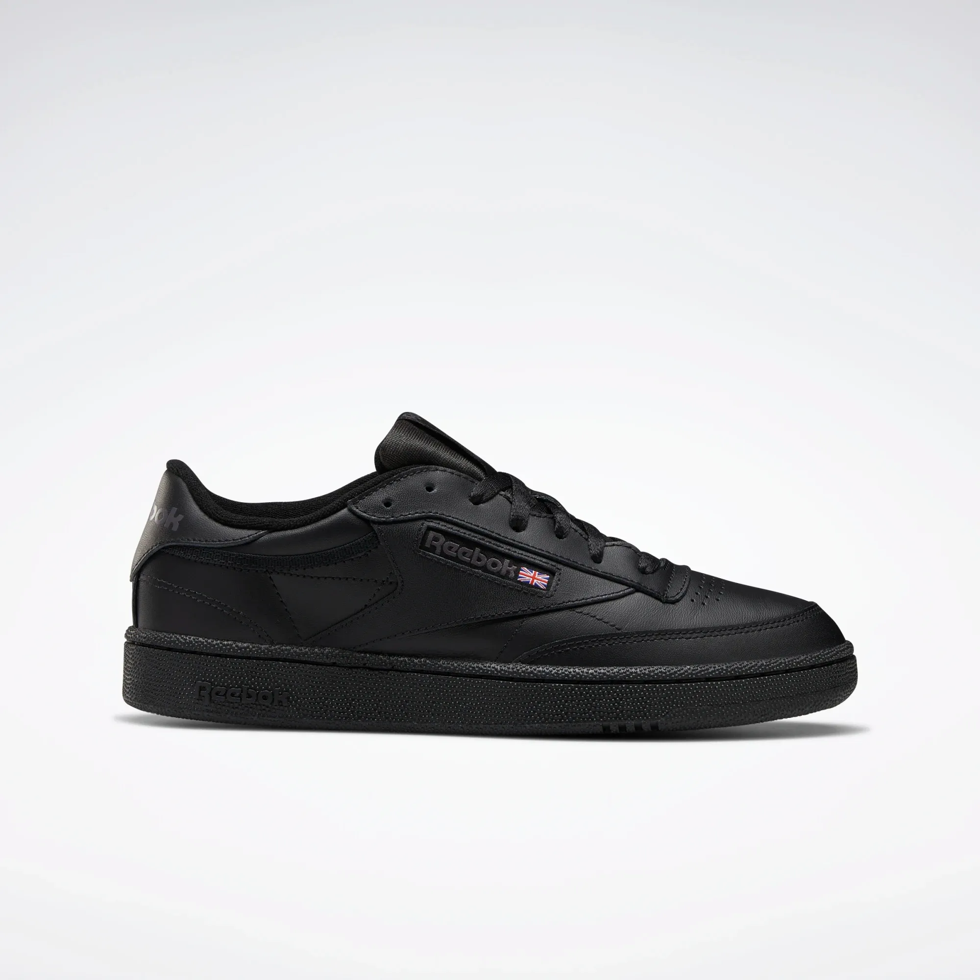 Reebok Men's Club C 85 Shoes - Black / Charcoal